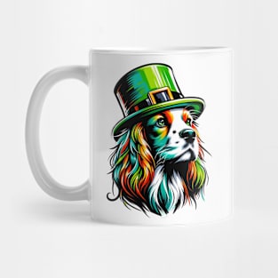 French Spaniel's Saint Patrick's Day Celebration Mug